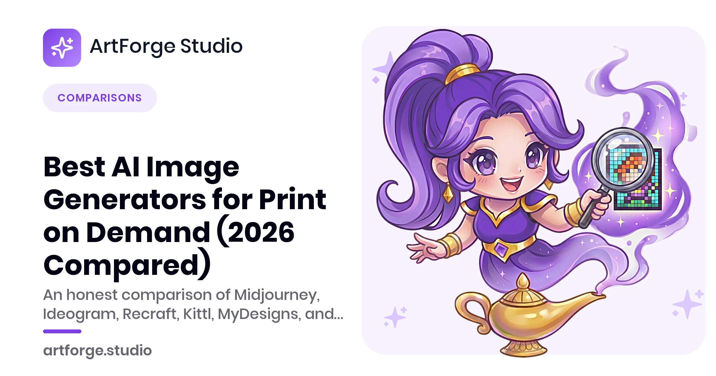 Best AI Image Generators for Print on Demand (2026 Compared)