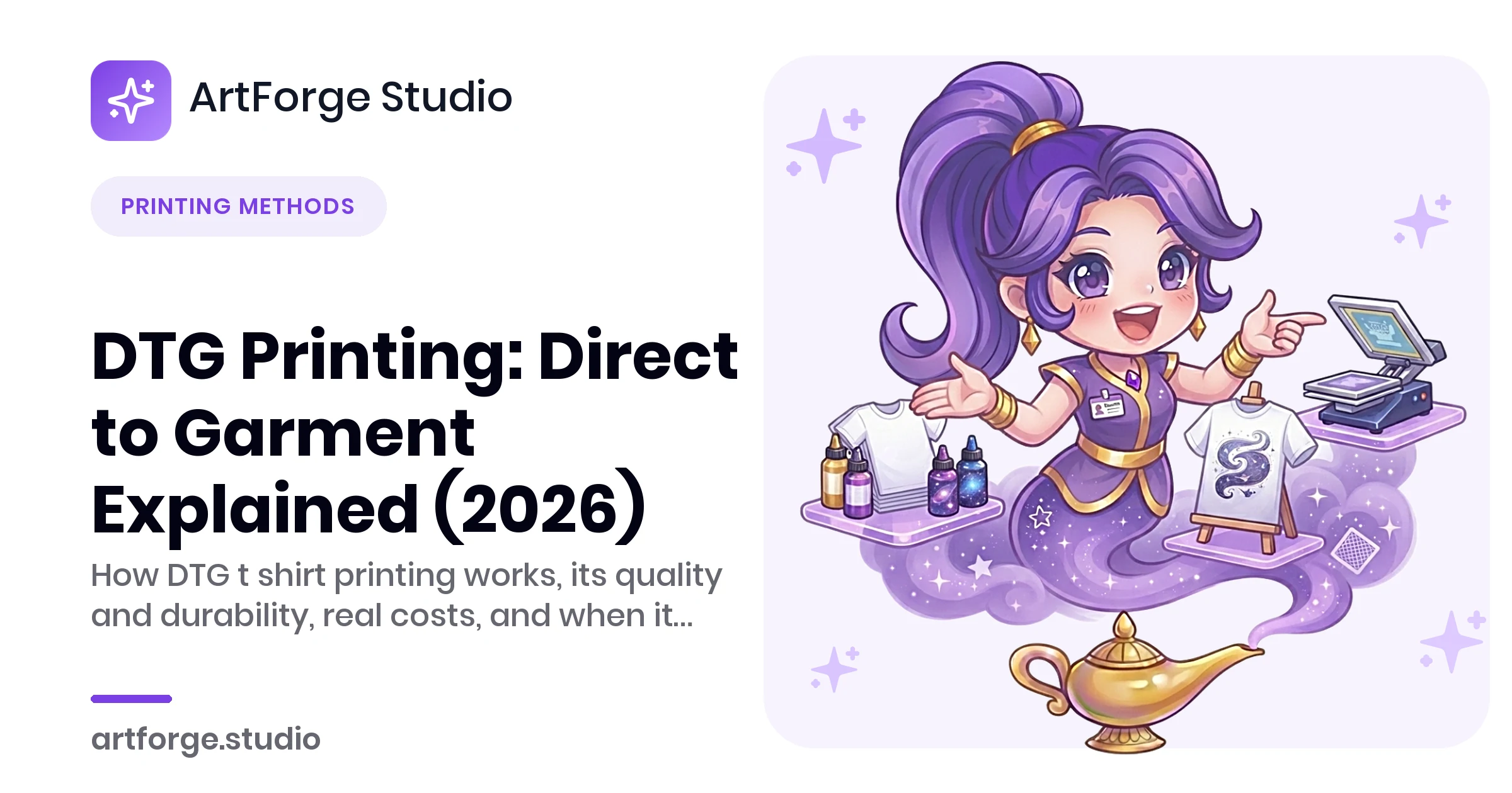 DTG Printing: Direct to Garment Explained (2026)