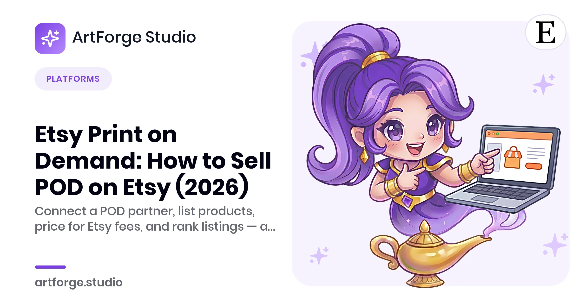 Etsy Print on Demand: How to Sell POD on Etsy (2026)