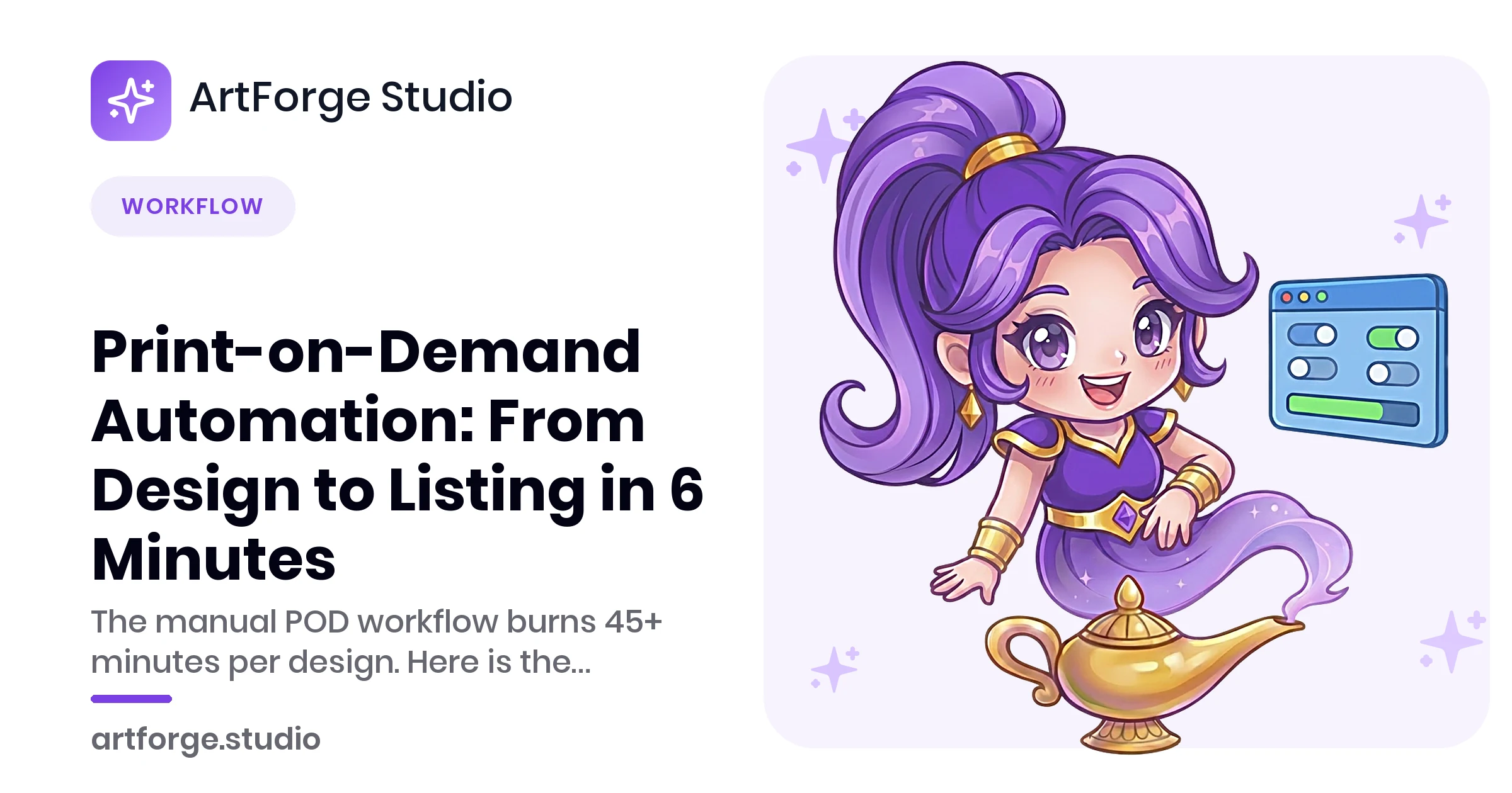 Print-on-Demand Automation: From Design to Listing in 6 Minutes