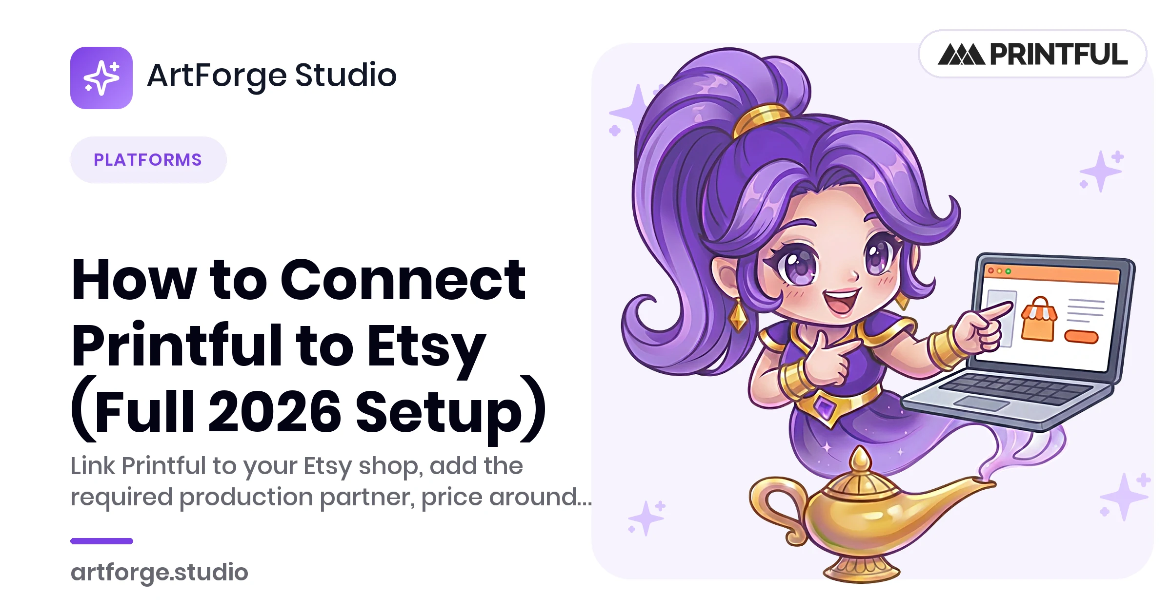 How to Connect Printful to Etsy (Full 2026 Setup)